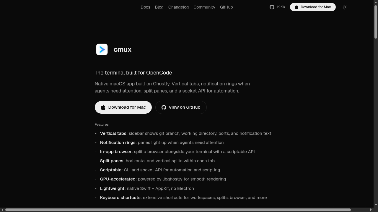 cmux screenshot
