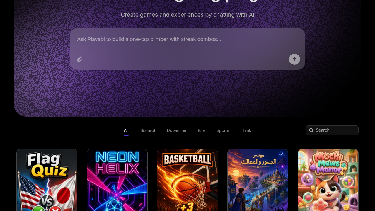 Playabl screenshot
