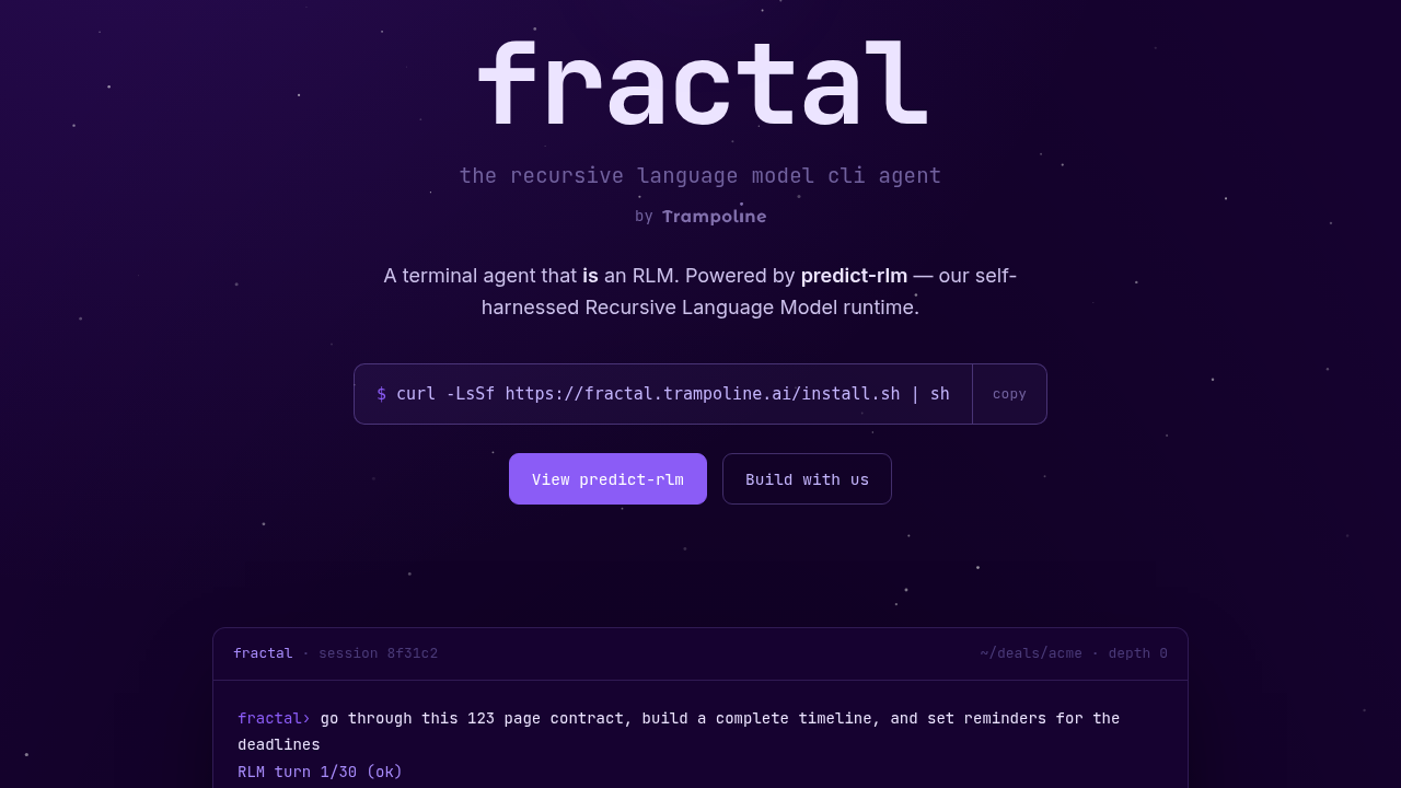Fractal screenshot