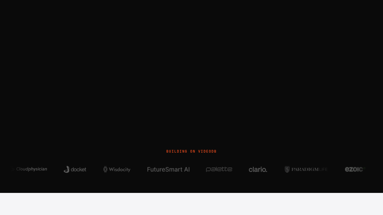 VideoDB screenshot