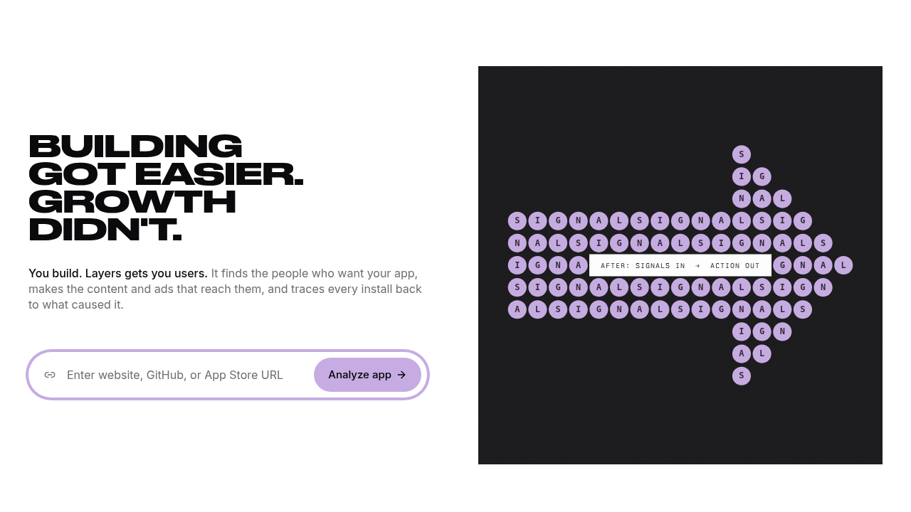 Layers screenshot
