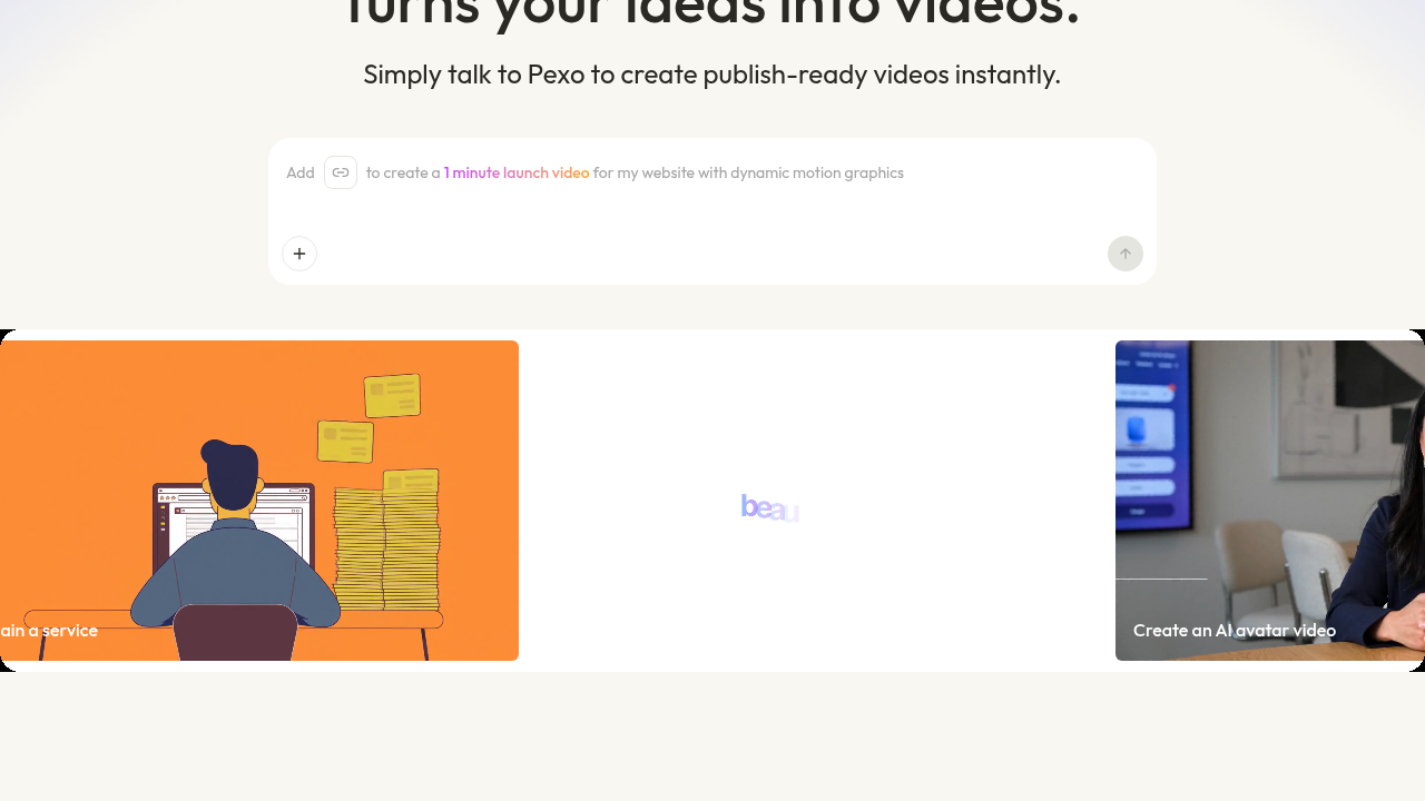 Pexo screenshot